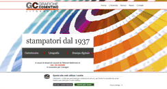Desktop Screenshot of grafichecosentino.com